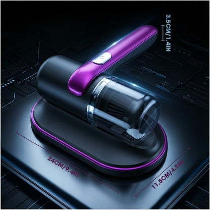 Handheld Mattress Vacuum Cleaner 12KPa – Heavy-Duty Portable Bed Vacuum with Deep Cleaning, Low Noise, Allergen & Dust Mite Removal for Mattress, Sofa, Pillow & Upholstery