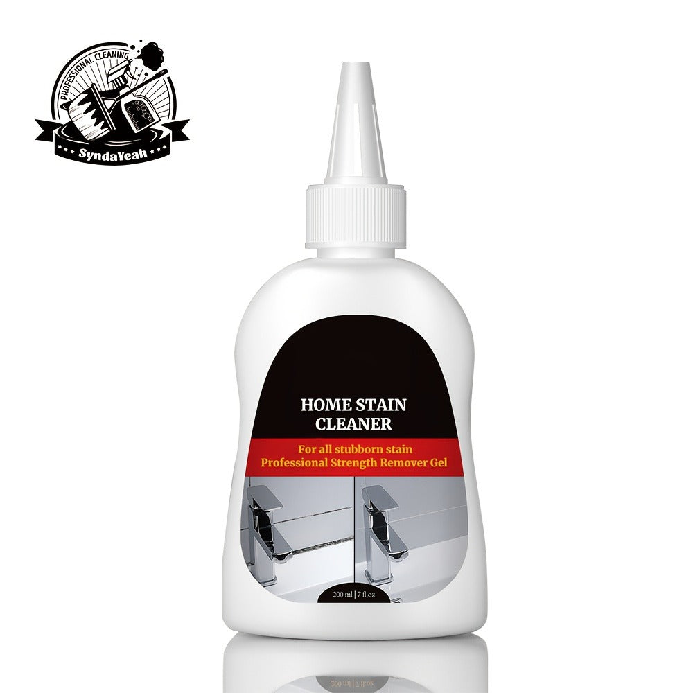 Black Stain Cleaner Gel 7 fl oz (200ml), Heavy Duty Cleaning Gel for Washing Machine, Refrigerator, Grout, Sink, Shower, Bathtub, Oven & Dishwasher – Powerful Formula, Safe for Delicate Surfaces, No Harsh Fumes