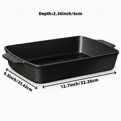Cast Iron Cookware Set for Kitchen Camping BBQ - Non-Stick Skillet Dutch Pot Frying Pan Baking Tray Griddle Options, Oven Safe Stovetop Campfire Cookware for Home RV Holiday Cooking Multiple Set Choices