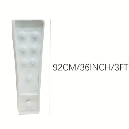 Marquee Letter Lights 3ft LED Light Up Letters for Weddings, Proposals & Celebrations - Cool White Lighted KT Board DIY Display Frame