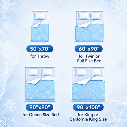Cooling Blanket for Hot Sleepers - Summer Lightweight Breathable Throw Blanket Double-Sided Soft Cool Blanket for Bed Couch Sofa Night Sweats Hot Flashes Relief Tie-Dye & Solid Colors