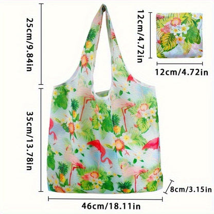 Reusable Shopping Bags Extra Large Set of 8 | 50 lb Foldable Zipper Tote Bags | Non-Woven Leak-Proof Machine Washable | Grocery Beach Picnic Bags Floral Animal Solid Patterns