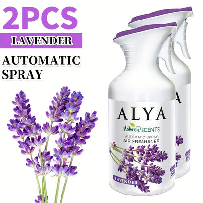 Aromatherapy Air Freshener Spray 6 Scents | Lavender Vanilla Ocean Magnolia | Multi-Purpose Room Spray for Car Home Office Bathroom Fabric Closet Odor Eliminator