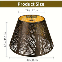 S2451S Antique Bronze Forest 7*13*7.8inch