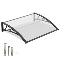 Black Bracket & Clear Board