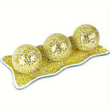 3PCS+Tray1PCS(Golden Yellow)