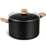 8 qt - Black
