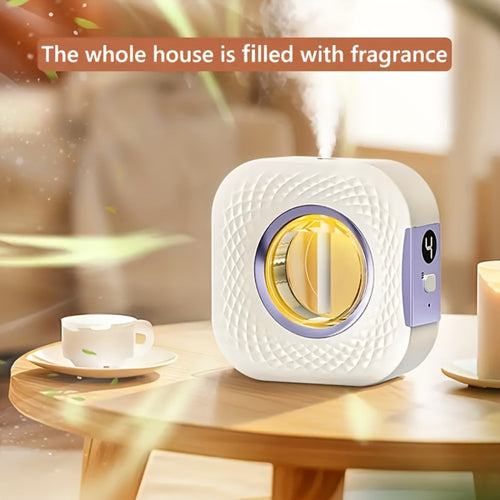 Aromatherapy Diffuser Spray Set with Essential Oils & Automatic Timer | Air Humidifier & Room Freshener for Bedroom, Bathroom, Car & Pet Room, Long-Lasting Fragrance & Odor Eliminator, 3 or 6 Bottles