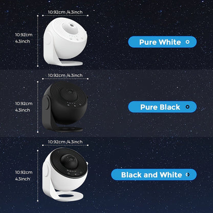 Star Projector Galaxy Aurora Night Light – 13-in-1 Planetarium Projector for Bedroom, Kids Room & Home Theater with Atmospheric LED Lighting