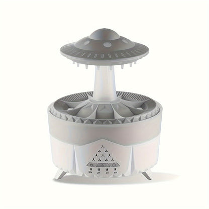 Large Capacity Aroma Diffuser & Humidifier | Intelligent Spray Atomizer with Water Drop Design for Home, Hotel, Restaurant & Office | Cool Mist Air Freshener Scent Diffuser White & Black