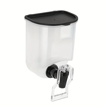 Mouthwash Dispenser Wall Mounted 2-Pack 21 oz Plastic Container - No Electricity Required, Space Saving Bathroom Organizer for Countertop Storage, Durable Refillable Liquid Soap & Rinse Dispenser