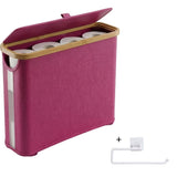 Purplish red plus tissue holde