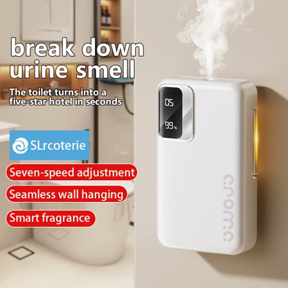 Aromatherapy Diffuser Smart Digital – 1800mAh 7-Speed Sonic Essential Oil Diffuser Humidifier with USB Charging, Digital Display, Fine Mist for Bedroom Bathroom Office Home, Up to 20 Days Use