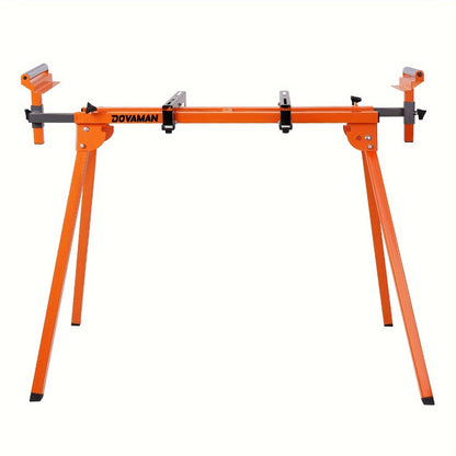 Miter Saw Stand with 78-1/8" Sliding Rail – 3-Step Quick Fold, 22LB Lightweight, 330LB Capacity, Universal Fit for DeWalt Makita Bosch & Most Miter Saw Brands