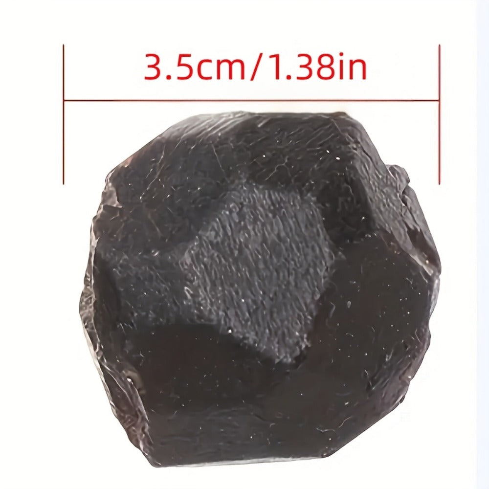 Natural Red Garnet Crystal Rough Stone – Raw Unpolished Mineral Specimen for Home Decor, Crystal Healing, Feng Shui Display & Collector Gift, Genuine Gemstone Rock