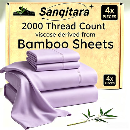 Cooling Fitted Sheet Bamboo Blend Ultra-Soft Deep Pocket Bed Sheet for Hot Sleepers Twin Full Queen King Size Machine Washable Breathable Cooling Bedding White Black Gray Navy Purple Apricot