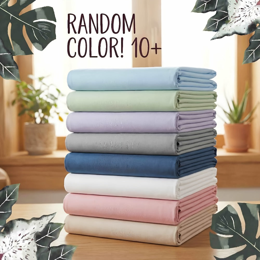 Bamboo Fiber Bed Sheet Set 4-Piece – Cooling Sheets, Hypoallergenic, Deep Pocket Fitted Sheet, Wrinkle-Free Bedding for All Seasons, Twin Full Queen King