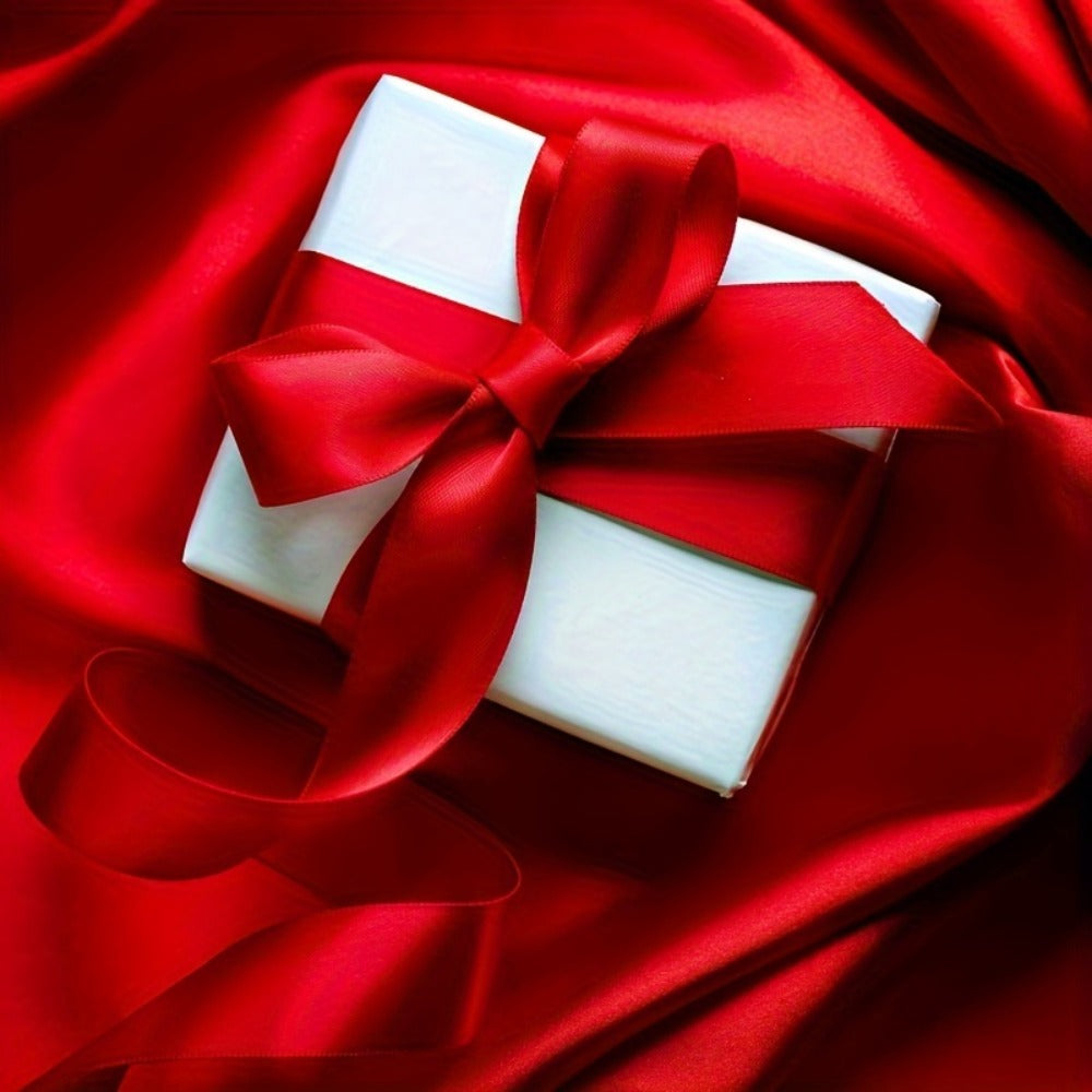 Satin Ribbon 1.5 Inch Wide – 8 Rolls 200 Yards Assorted Colors, Solid Color Silk Ribbon for Gift Wrapping, Hair Bows, Wedding, Party, Christmas & DIY Crafts