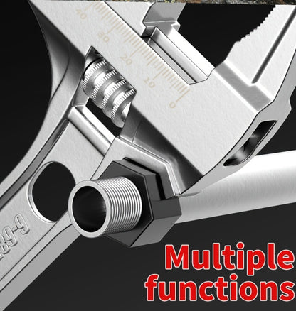 Bathroom Wrench Tool Multifunctional, Adjustable Double-Ended Open-End Wrench for Sink, Faucet, Water Pipe & Heating Repair, Space-Saving Plumbing Hand Tool for Home Bathroom Kitchen