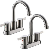 Brushed Nickel X 2