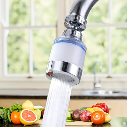 Faucet Aerator 360° Rotating Sink Filter – Universal Pressurized Spray Head for Kitchen & Bathroom, Adjustable Water Flow, Easy Install, Transparent Filter, Multi-Pack Options