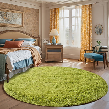 Fluffy Area Rug Large Soft Shag Carpet for Living Room Bedroom – Non-Slip Ultra Thick Plush Floor Mat, Multiple Sizes & Colors, Home Decor