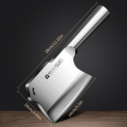 Bone Cutting Cleaver Knife Stainless Steel Heavy-Duty Butcher Meat Cleaver Thickened Blade for Kitchen Restaurant Chopping Bones Meat Fish Chef Knife Gift for Men