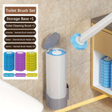 Toilet Brush + 70+2 Replacement Heads