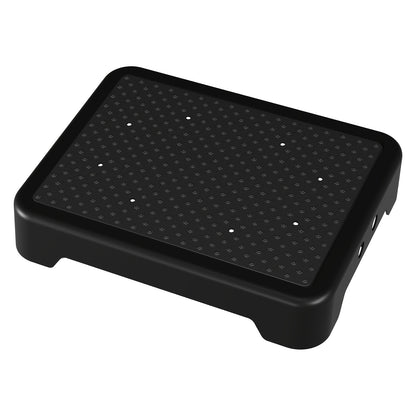 Non-Slip Step Stool Heavy Duty 550LBS Capacity Portable One Step Platform for Elderly Adults - Anti-Slip Rubber Mat Height Adjustable Indoor Outdoor Use Bed Car Door Bathroom Stair