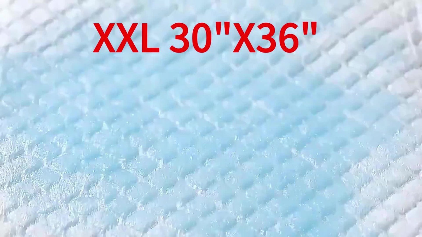 Disposable Bed Pads Extra Large 30x36 Inch – 6-Layer Absorbent Leak-Proof Underpads for Adults, Seniors, Postpartum, Pets & Incontinence Care – 50 or 100 Pack