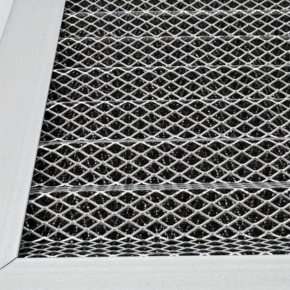 Washable Reusable Electrostatic HVAC Air Filter MERV 8, Permanent AC Furnace Filter with Static Electricity Filtration, Easy Install, Improves Airflow and Indoor Air Quality, Multiple Sizes