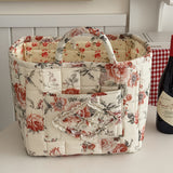 Large Flower Series [Storage Basket] (Red Peony)