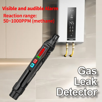 Combustible Gas Leak Detector - High Sensitivity Natural Gas & Methane Alarm with Audible & Visual Alert for Home & Industrial Safety