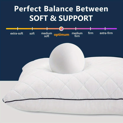 Body Pillow 20x54 Inch Cooling Memory Foam – Full Body Pillow for Adults Side Sleepers, Firm Long Sleeping Pillow for Stomach Back Support, Pregnancy Pillow, Washable Cover, Grey White Pink