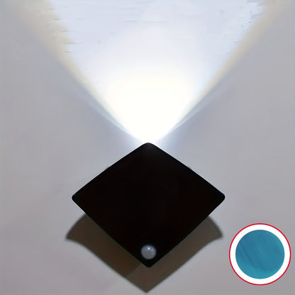 Magnetic LED Motion Sensor Wall Light USB Rechargeable – Wireless Night Light for Hallway, Stairs, Bedroom & Kitchen in White or Warm Light (1, 2 or 4 Pack)