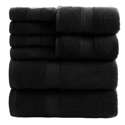 Luxury Soft Towel Set 8 or 16 Piece - Thickened Quick Dry Skin Friendly High Absorbency Bath Towels Hand Towels Washcloths | 13+ Colors | Home Hotel Travel Fitness Spa Gift Set