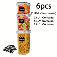 6pcs (3 lids + 3 jars) / -ppC3