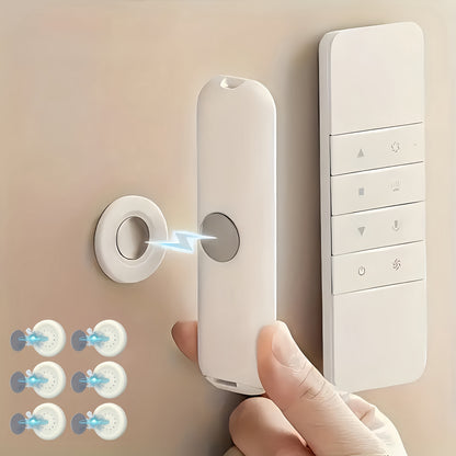 Magnetic Wall Hooks No Hole Easy Install – Strong Adhesive Hook Set for Home Office Kitchen Bathroom, Versatile Damage-Free Wall Hanger, 6 12 or 20 Pack