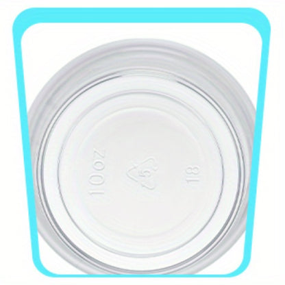 Plastic Measuring Cups with Wooden Sticks 100 Sets Clear Graduated Mixing Cups oz/ml/cc for Resin, Cooking, Baking & Epoxy – Disposable Paint Mixing Cups