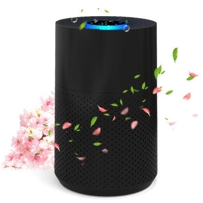 Air Purifier for Home with H13 True HEPA Filter, 3-in-1 Filtration for Allergies Pets Hair Smoke Dust Odors Pollen, Sleep Mode Bedroom Air Purifier for Pet Dander Smokers & Large Room