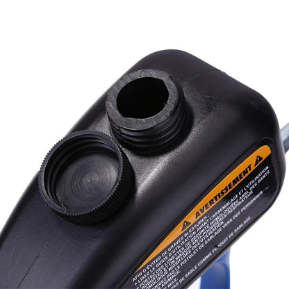 Sandblaster Gun for Air Compressor Pneumatic Abrasive Blasting – 90 PSI Max, 500ml Tank, Small Nozzle, for Metal Rust Removal, Glass Etching, Polishing & Auto Repair – Blue, Red & Yellow