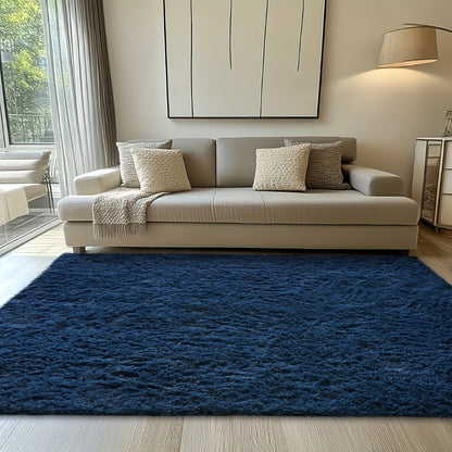 Fluffy Area Rug Large Soft Shag Carpet for Living Room Bedroom – Non-Slip Ultra Thick Plush Floor Mat, Multiple Sizes & Colors, Home Decor