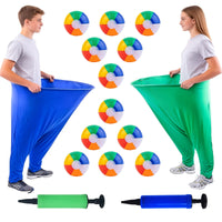 Large, Green + Blue (Includes 12 balls and 2 pumps)