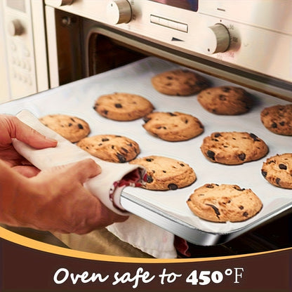 Baking Sheet and Rack Set Stainless Steel Half Sheet Pan with Cooling Rack Heavy Duty Rust Free Dishwasher Safe for Cookie Baking Roasting Grilling 2 3 4 Pan Options