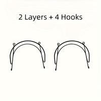 2 layers + 4 transparent hooks