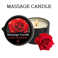 Scarlet Rose&Ebony-1pc