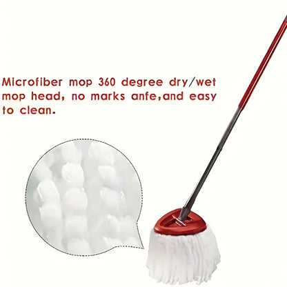 Microfiber Rotary Mop Replacement Heads 360 Degree Triangular Spin Mop Pads Refill Compatible with Rotary Mop Systems Deep Floor Cleaning 2 5 10 20 Pack