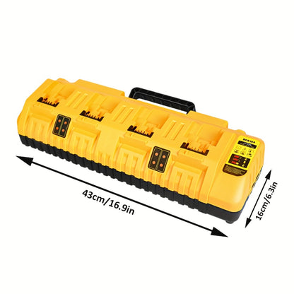 4-Port Dewalt Battery Charger DCB104 12V 20V Max 2 USB Ports
