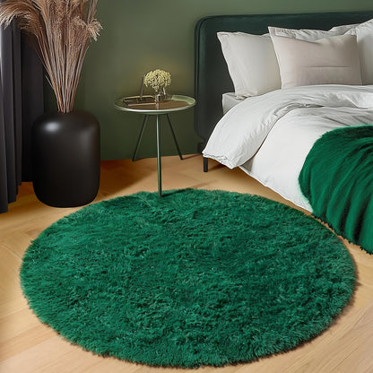 Fluffy Area Rug Large Soft Shag Carpet for Living Room Bedroom – Non-Slip Ultra Thick Plush Floor Mat, Multiple Sizes & Colors, Home Decor