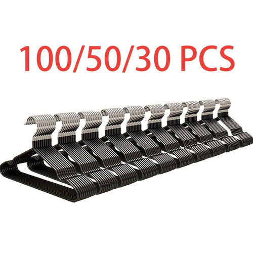 High Manganese Steel Non-Slip Clothes Hangers Thickened Heavy Duty Coat Suit Hangers Space Saving Closet Organizer